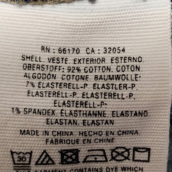 Pilcro & The Letterpress Mid Rise Jewel Hem Slim Straight Ankle Jeans - Picture 10 of 10